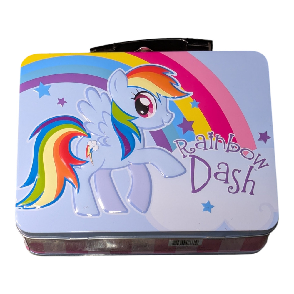 My Little Pony - Rainbow Dash - Metal Lunchbox - Collector -Preowned Good Cond
